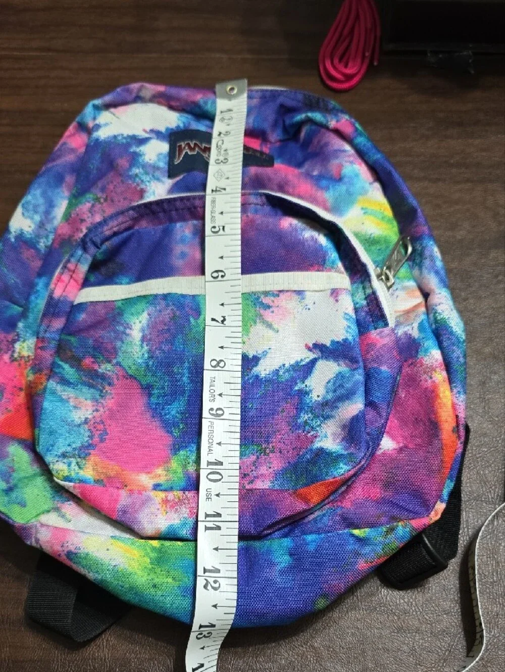 Jansport Mini Backpack in Multicolor Tie-Dye Splash